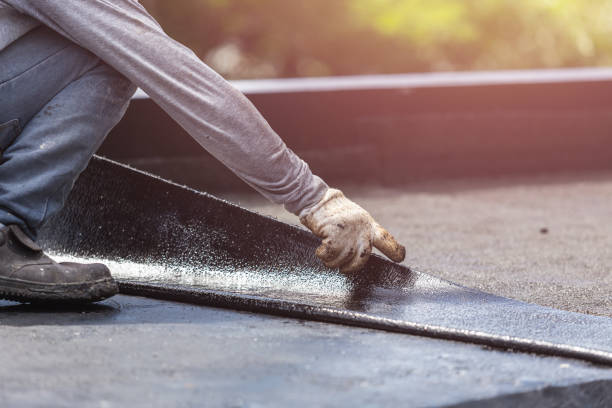 Professional Basement Waterproofing technician working in Lakeside Marblehead, OH